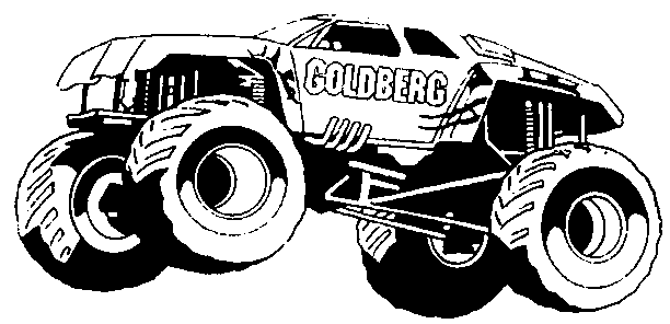 superman monster truck coloring pages - photo #7